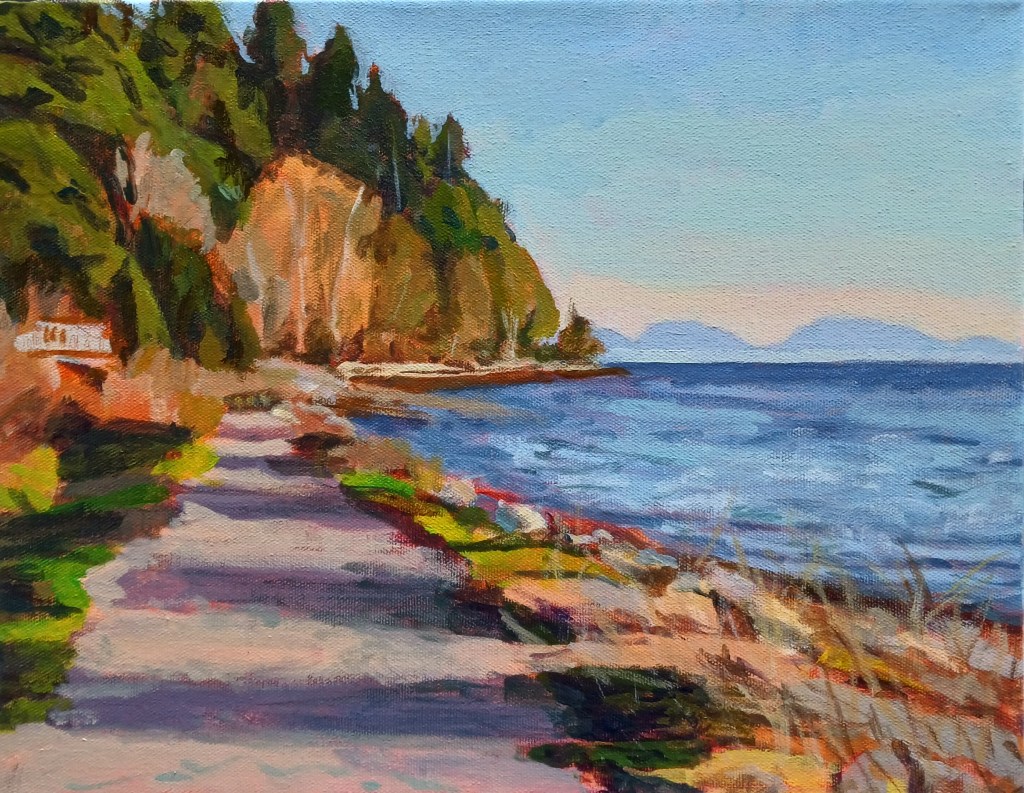 Walking Beach in April $350